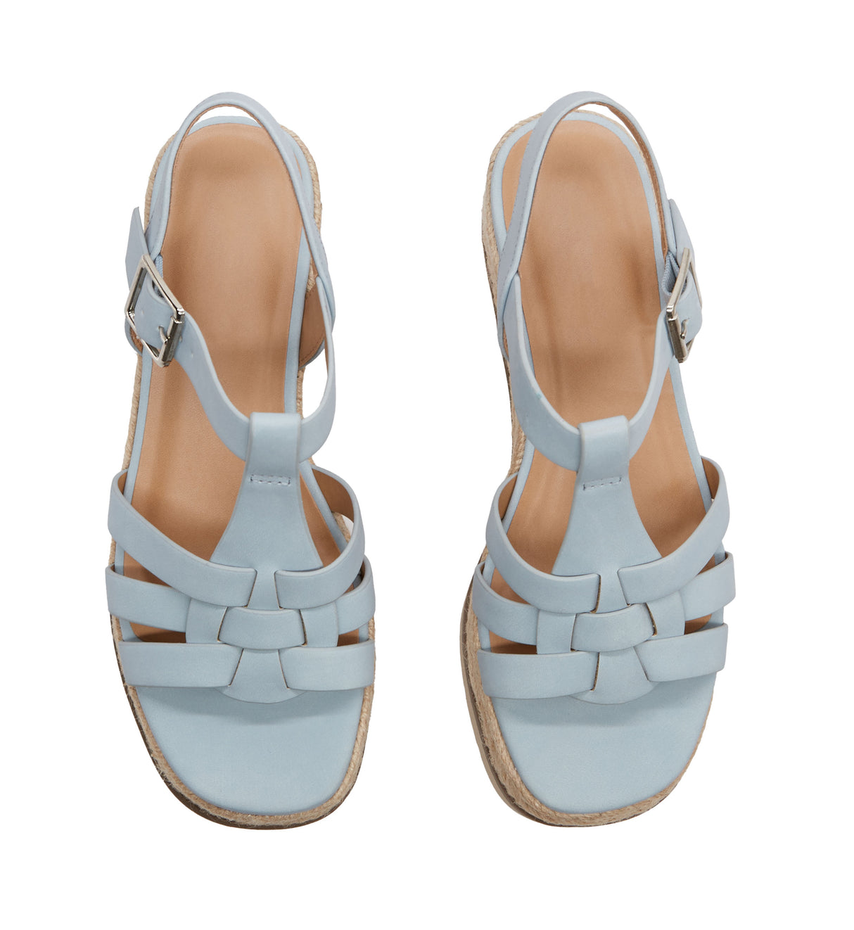 Women's Caged Espadrille Sandal with Adjustable Ankle Strap