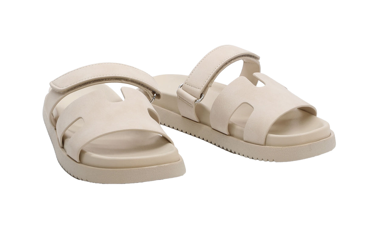 Casual Slide Sandal with adjustable strap