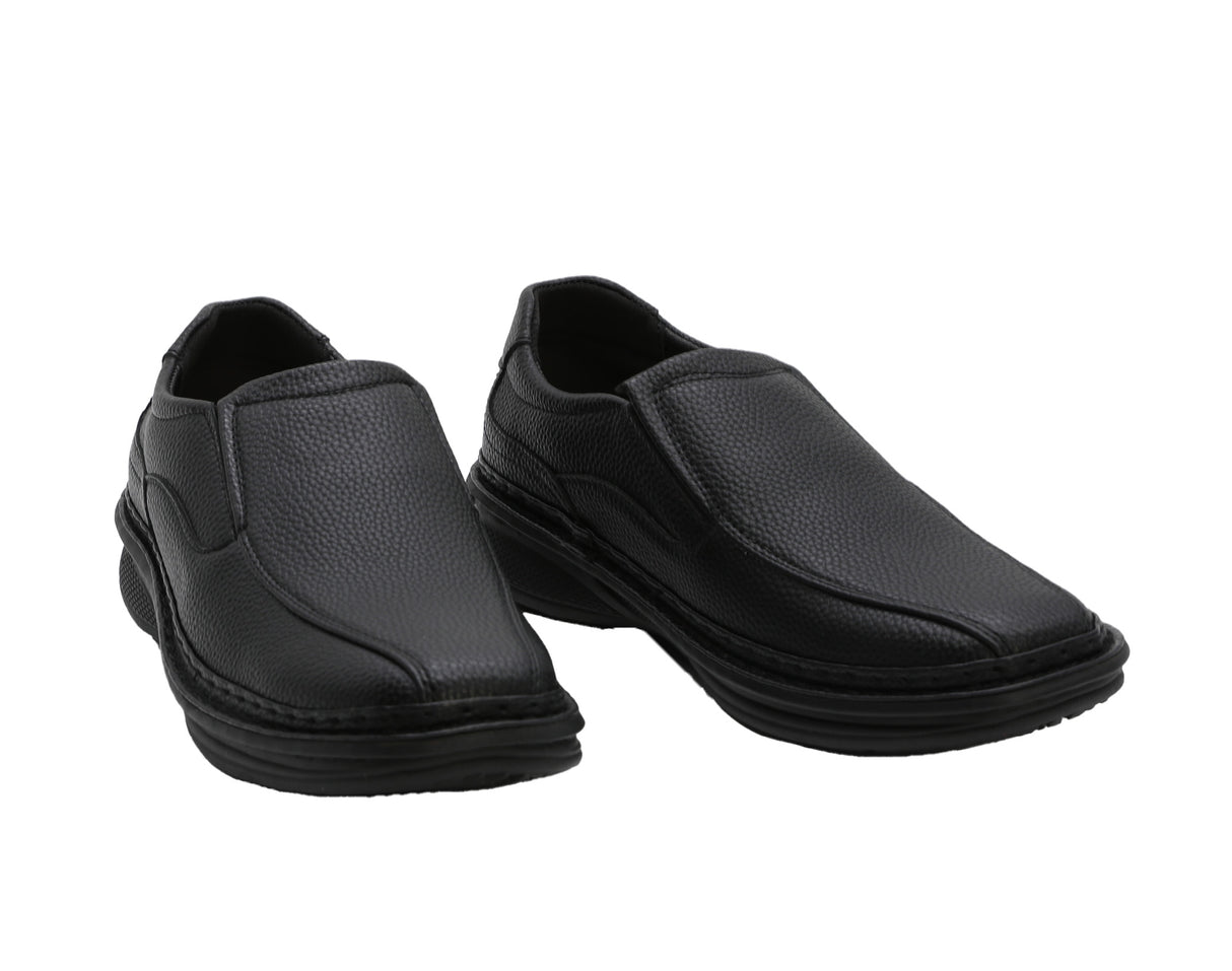 Men's Versatile Faux Leather Slip On Shoe