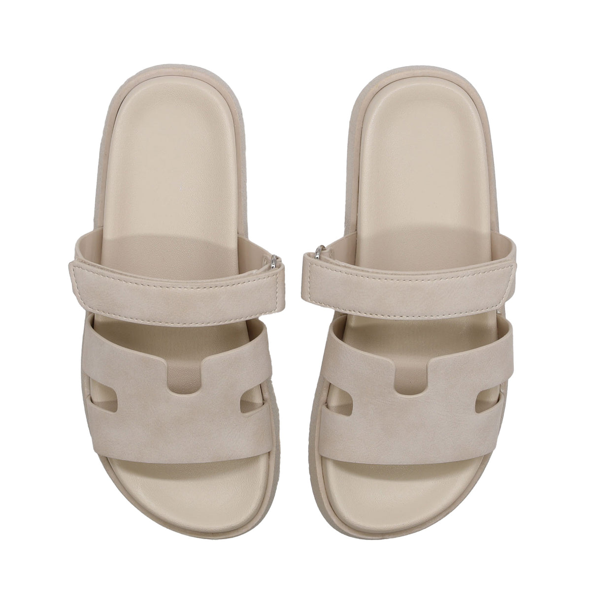 Casual Slide Sandal with adjustable strap