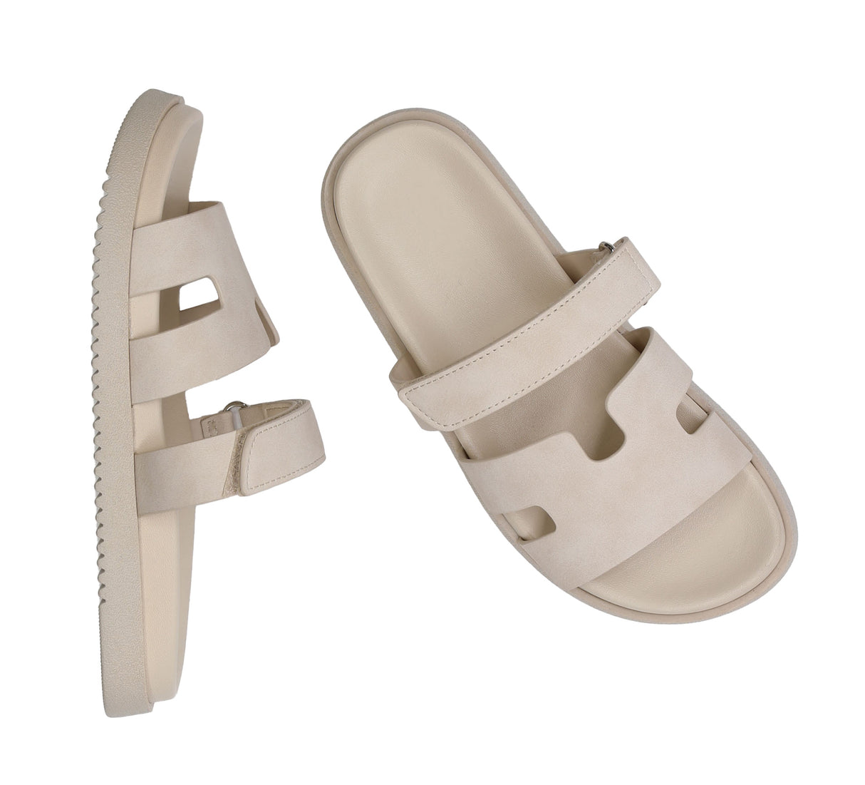 Casual Slide Sandal with adjustable strap