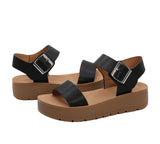 Women's Casual Buckled Ankle Strap Sandal